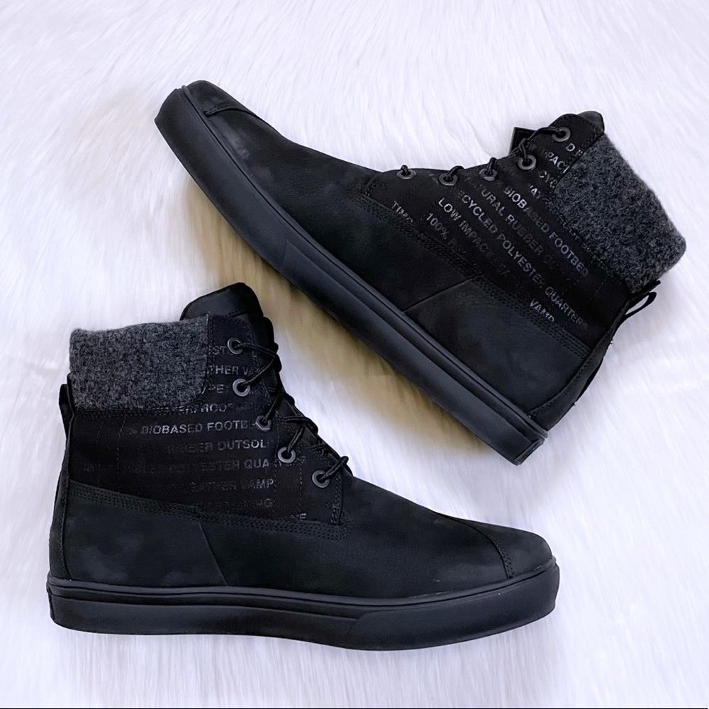 Timberland Men’s Adventure 2.0 EK+ Black Waterproof Sneaker Boots - Picture 7 of 8